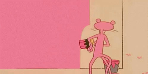 Hiding The Pink Panther GIF - Pink Pink Panther Hide GIFs