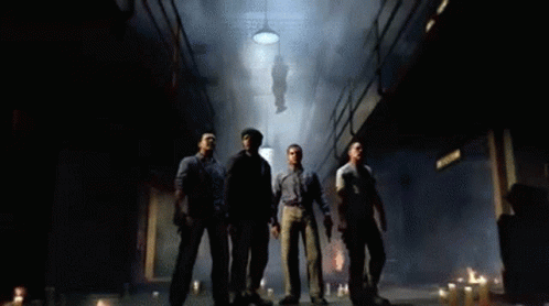 Mob Of The Dead Zombies GIF - Mob Of The Dead Zombies Alcatraz GIFs