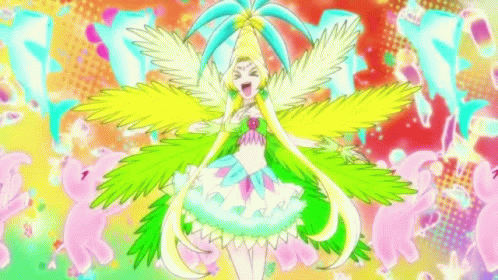 Cure Oasis Tropical Rouge Precure GIF - Cure Oasis Tropical Rouge Precure Anime GIFs