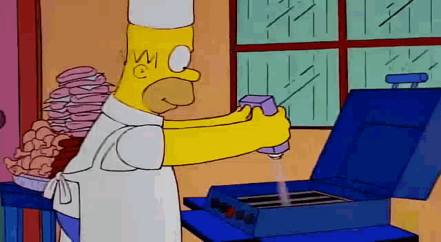 Homero Homero Parrillada GIF - Homero Homero Parrillada GIFs