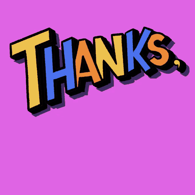 a sign that says " thanks biden " on a purple background