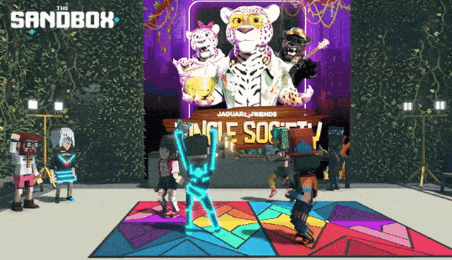 The Sandbox Dance GIF - The Sandbox Dance Jaguar GIFs