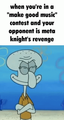 Squidward Meta Knights Revenge GIF