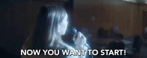Now You Want To Start Singing GIF - Now You Want To Start Want To Start Singing GIFs