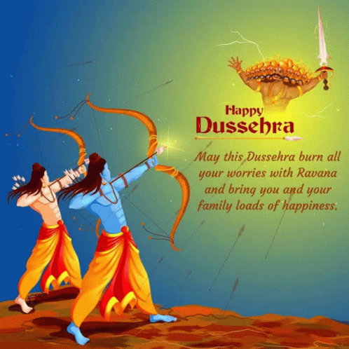 Happy Dussehra GIF - Happy Dussehra GIFs