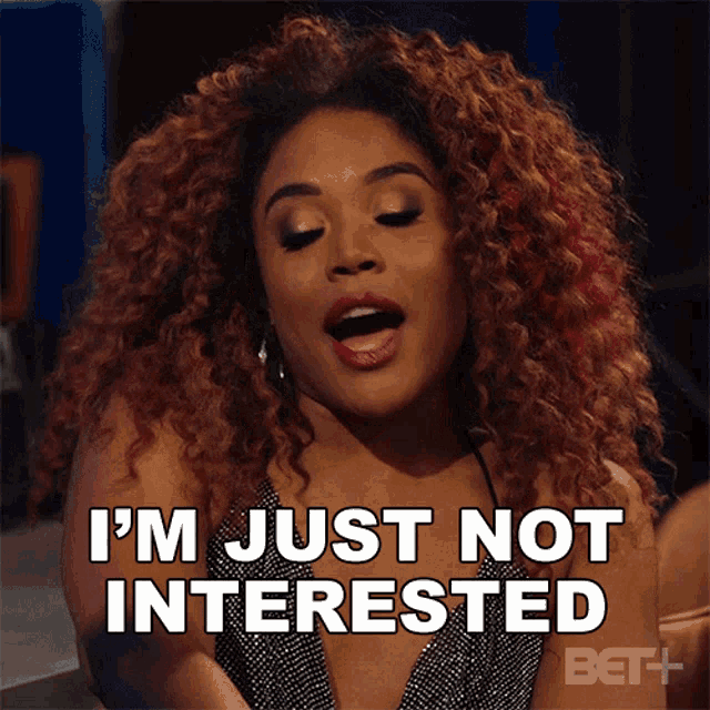 Im Just Not Interested Dj Dime GIF - Im Just Not Interested Dj Dime All The Queens Men GIFs