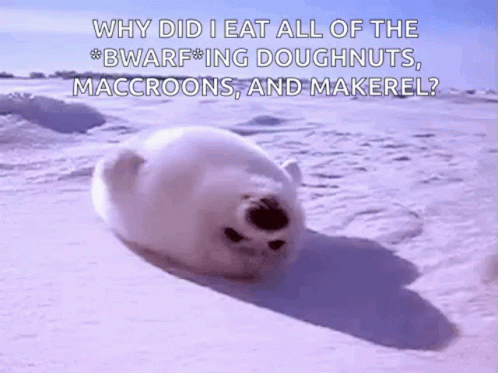 Lazy Seal GIF