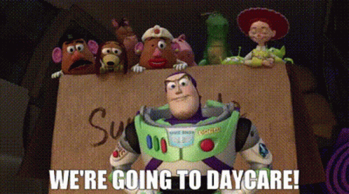 Toy Story Rex GIF - Toy Story Rex Were Going To Daycare GIFs