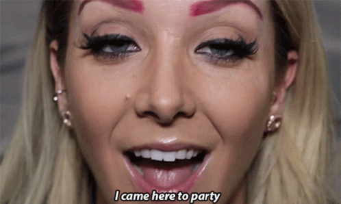 Jenna Marbles Party GIF - Jenna Marbles Party Came Here To Party GIFs
