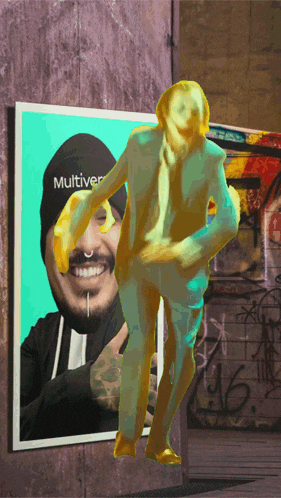 a picture of a man with a hat that says multiver