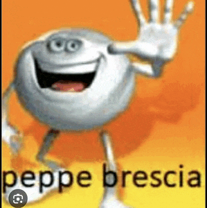 a cartoon character with arms and legs is smiling and waving at the camera .