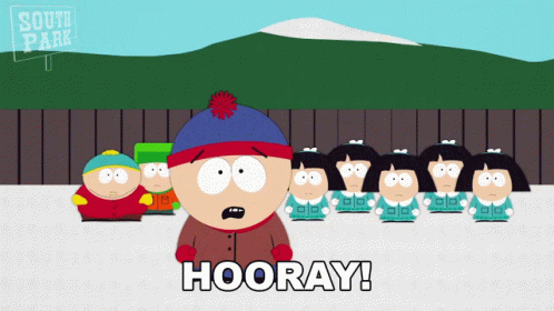 Hooray Stan Marsh GIF - Hooray Stan Marsh South Park GIFs