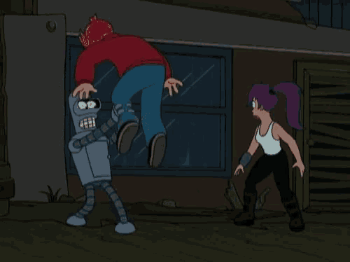 Futurama Blam GIF