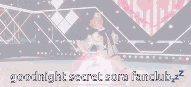 Goodnight Secret Sora Fanclub GIF - Goodnight Secret Sora Fanclub Enstars GIFs