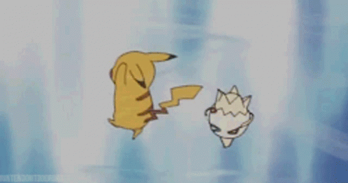 Pikachu Togepi GIF - Pikachu Togepi Pokemon GIFs