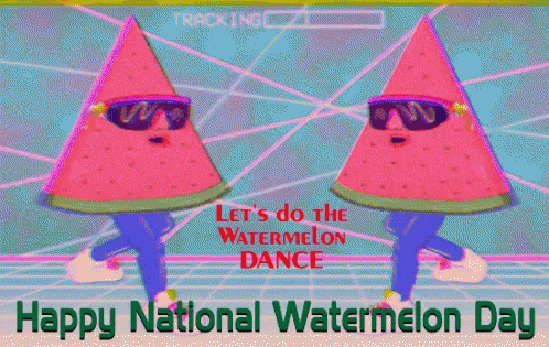 Lets Do The Watermelon Dance National Watermelon Day GIF - Lets Do The Watermelon Dance National Watermelon Day Happy Watermelon Day GIFs