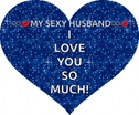 a blue heart with the words `` i love you so much ''