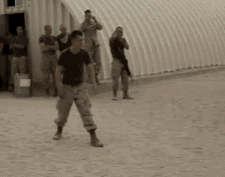 Marines Training GIF - Marines Training Kick GIFs