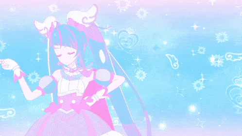 a drawing of a girl with wings and a crown in the background