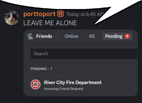 a screenshot of a facebook page that says porttoport today at 6:45 am