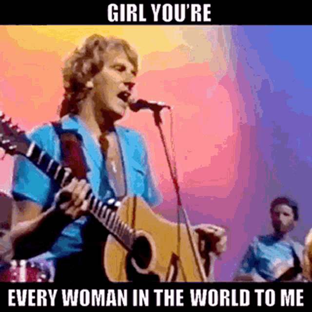 Air Supply Every Woman In The World GIF - Air Supply Every Woman In The World To Me GIFs