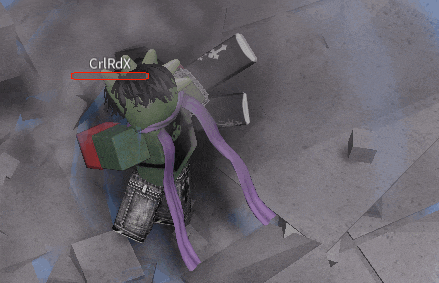 a video game character with the name crlrdx on the bottom right