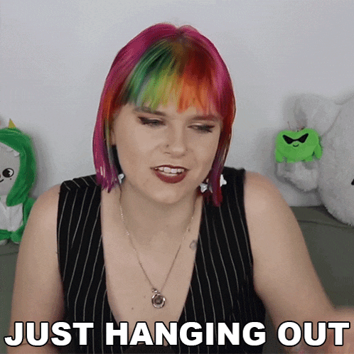Just Hanging Out Savannah GIF - Just Hanging Out Savannah The Queer Kiwi GIFs