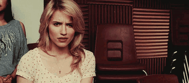 Glee Quinn Fabray GIF