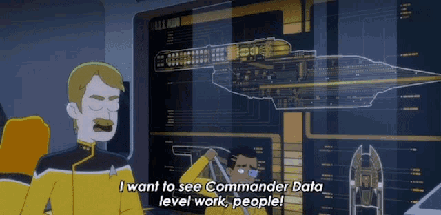I Want To See Commander Data Level Work People Andarithio Billups GIF - I Want To See Commander Data Level Work People Andarithio Billups Lieutenant Commander Andy GIFs