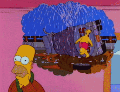 Weekend Plans GIF - The Simpsons Homer Simpson Day Dreaming GIFs