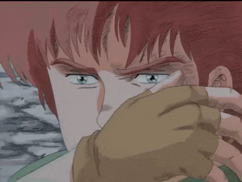 a man with a bandage on his face has blood coming out of his nose