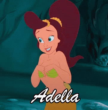 Adella Princess Adella GIF - Adella Princess Adella Little Mermaid GIFs