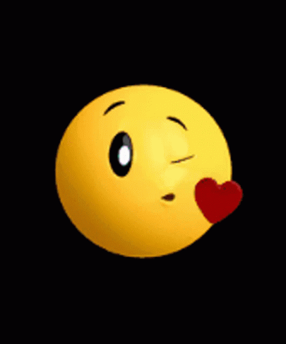 Wink Blow Kiss GIF - Wink Blow Kiss Emoji GIFs