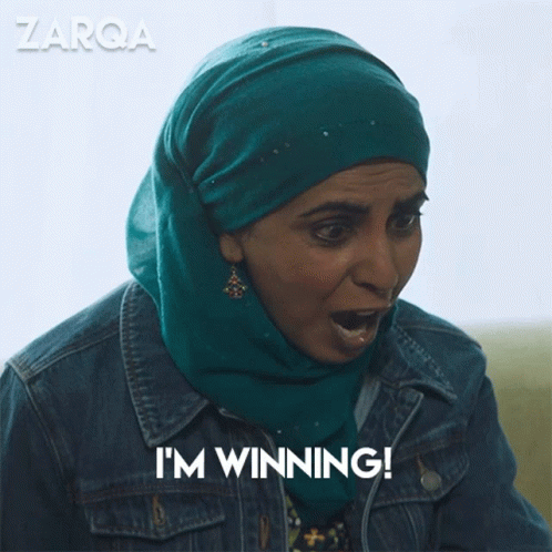 Im Winning Zarqa GIF - Im Winning Zarqa 101 GIFs