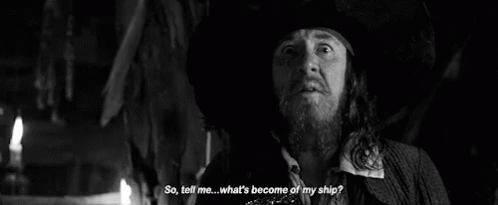 Pirates Of The Caribbean My Ship GIF - Pirates Of The Caribbean My Ship Captain Barboza GIFs