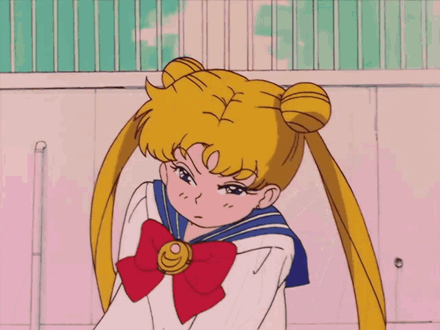 a cartoon girl with a surprised expression on her face