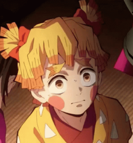 Blushing Anime GIF - Blushing Anime Zenitsu GIFs