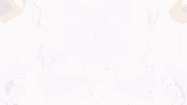a group of anime girls are standing next to each other and one has the letter r on her chest