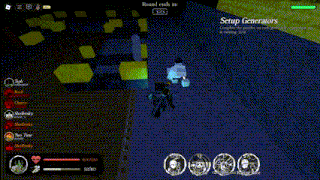 a screenshot of a video game with the words setup generators on the bottom