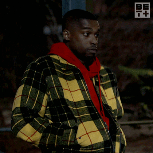 a man wearing a plaid jacket says " don 't know "