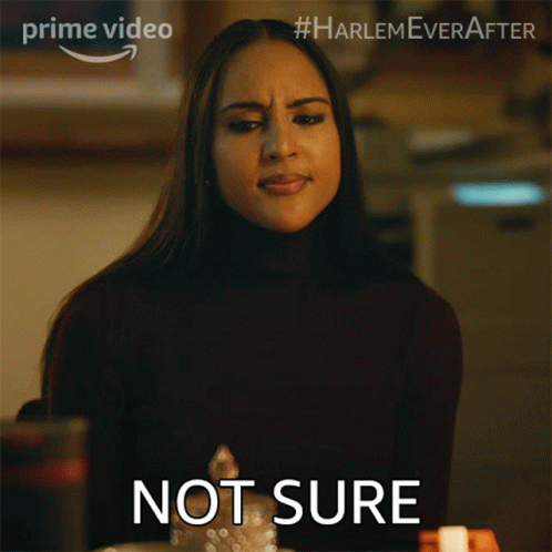 Not Sure Nora GIF - Not Sure Nora Harlem GIFs
