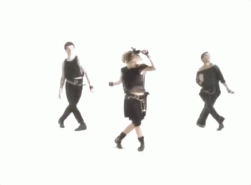 Dancers 80s Dance Move GIF - Dancers 80s Dance Move Performers GIFs