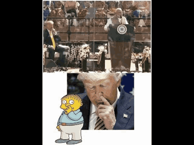 Trump Pick Nose GIF