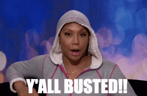 Tamar Braxton Busted GIF - Tamar Braxton Busted Yall Busted GIFs