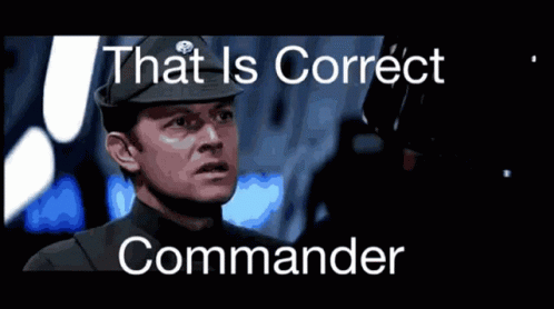 Thet Is Correct Commander Darth Vader GIF - Thet Is Correct Commander Darth Vader Vader GIFs