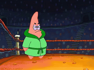 Patrick Rips Off Clothers GIF - Spongebob Angry Wrestling GIFs
