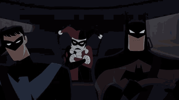 Batman Tas GIF - Batman Tas Harley Quinn GIFs
