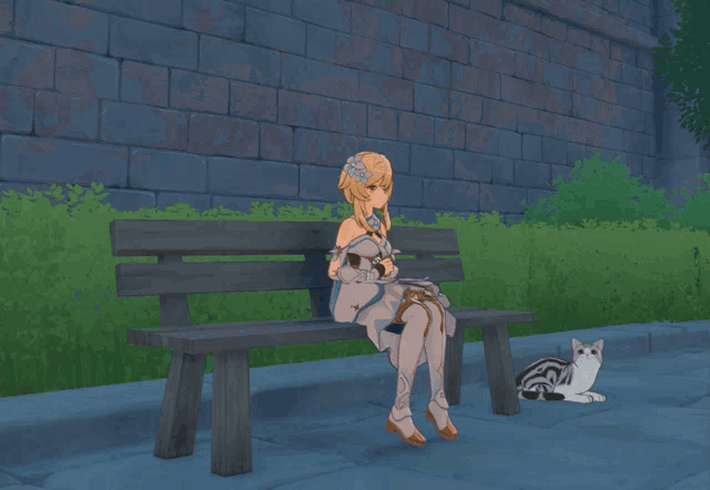 Genshin Traveller GIF
