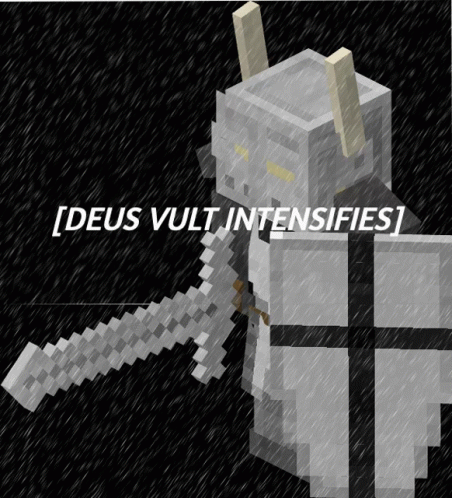 Minecraft Crusade GIF - Minecraft Crusade Deus Vult GIFs