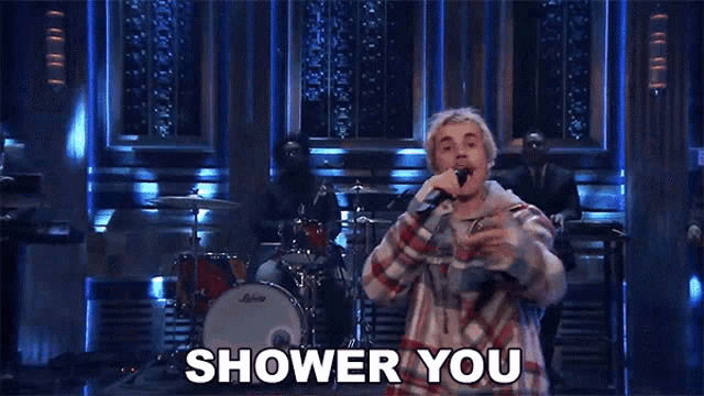 Shower You With All My Intentions Justin Bieber GIF - Shower You With All My Intentions Justin Bieber Intentions GIFs